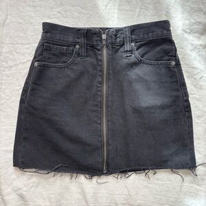 Madewell Rigis Denim A Line Skirt
